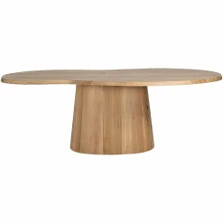 Organische Eettafel Riva Eiken 230 x 110 cm - Naturel - Loft24.nl