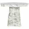 Organische Eettafel Rockyard Faux Marmer - 140 cm - Loft24.nl