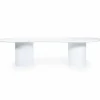 Organische Eettafel Seki 250cm - Wit - Loft24.nl