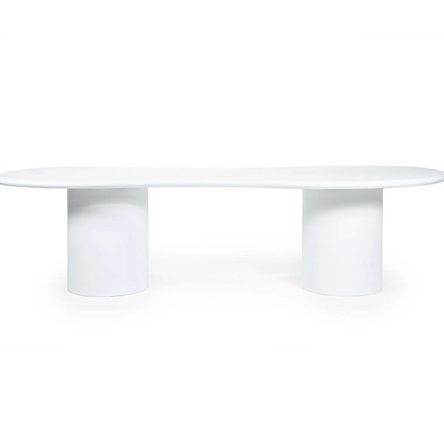 Organische Eettafel Seki 250cm - Wit - Loft24.nl