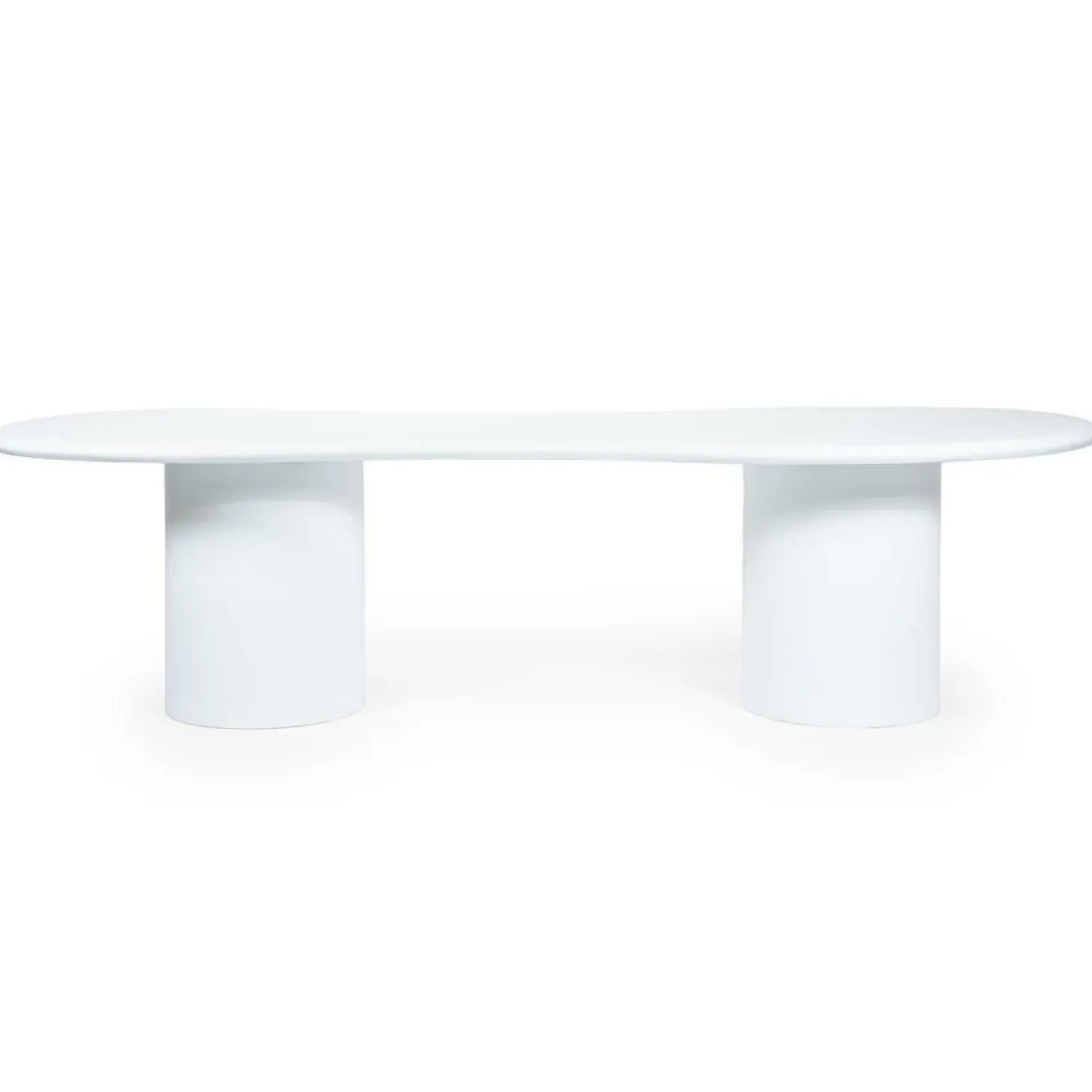 Organische Eettafel Seki 250cm - Wit - Loft24.nl