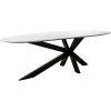 Organische Eettafel Trocadero 220 x 100 cm - Marmer - Loft24.nl