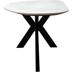 Organische Eettafel Trocadero 220 x 100 cm - Marmer - Loft24.nl
