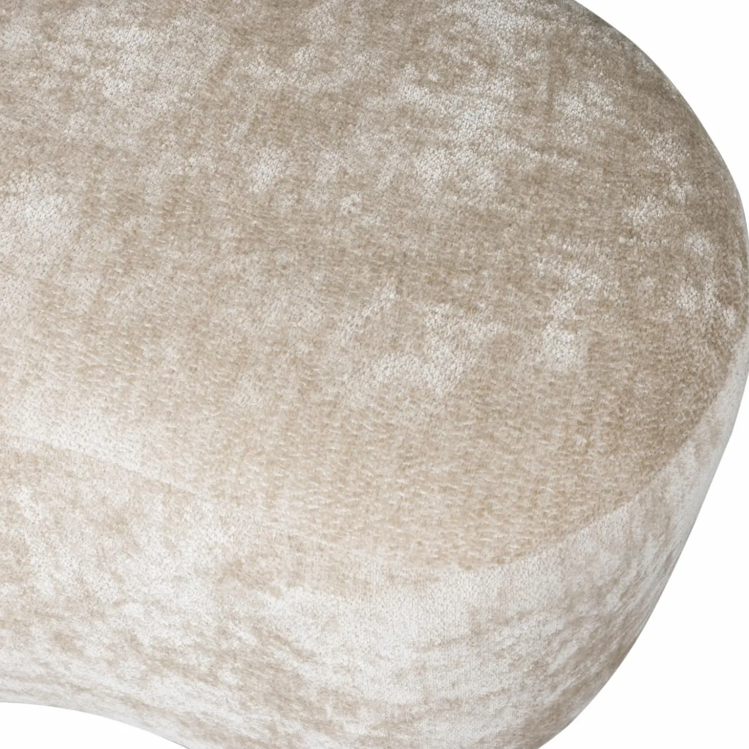 Organische Poef Popular Naturel - Loft24.nl