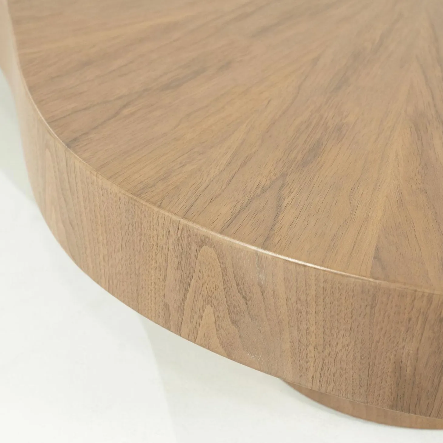 Organische Salontafel Bobbie - lichtbruin - 150 x 110 cm - Loft24.nl
