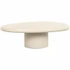 Organische Salontafel Clayton 107 x 89 cm - Beige - Loft24.nl