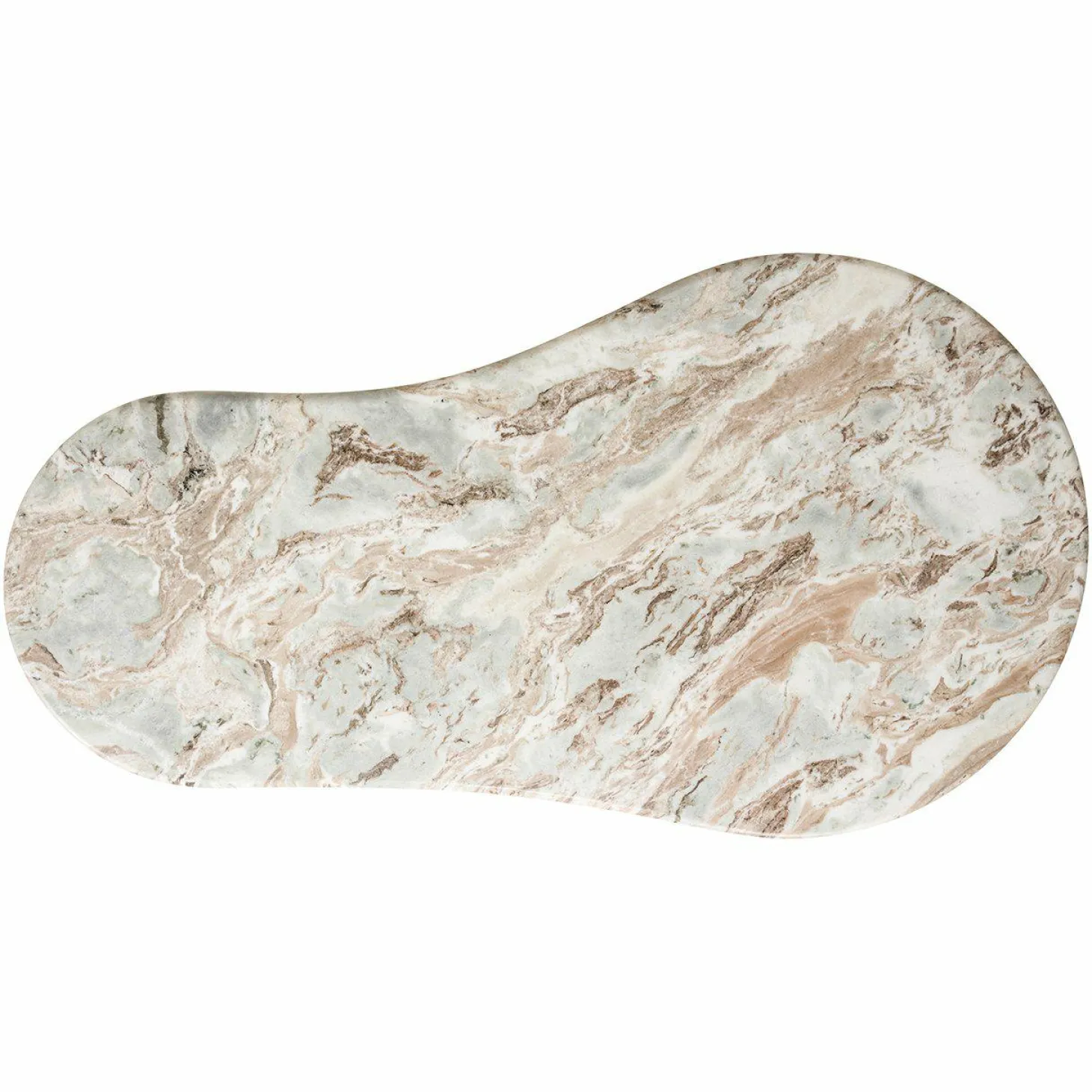 Organische Salontafel Coronel Marmer 150 x 80cm - Beige - Loft24.nl