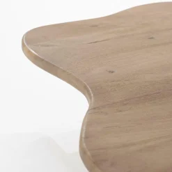 Organische Salontafel Fall Mangohout Set van 2 - Naturel - Loft24.nl