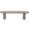 Organische Salontafel Josh - Bruin - Loft24.nl