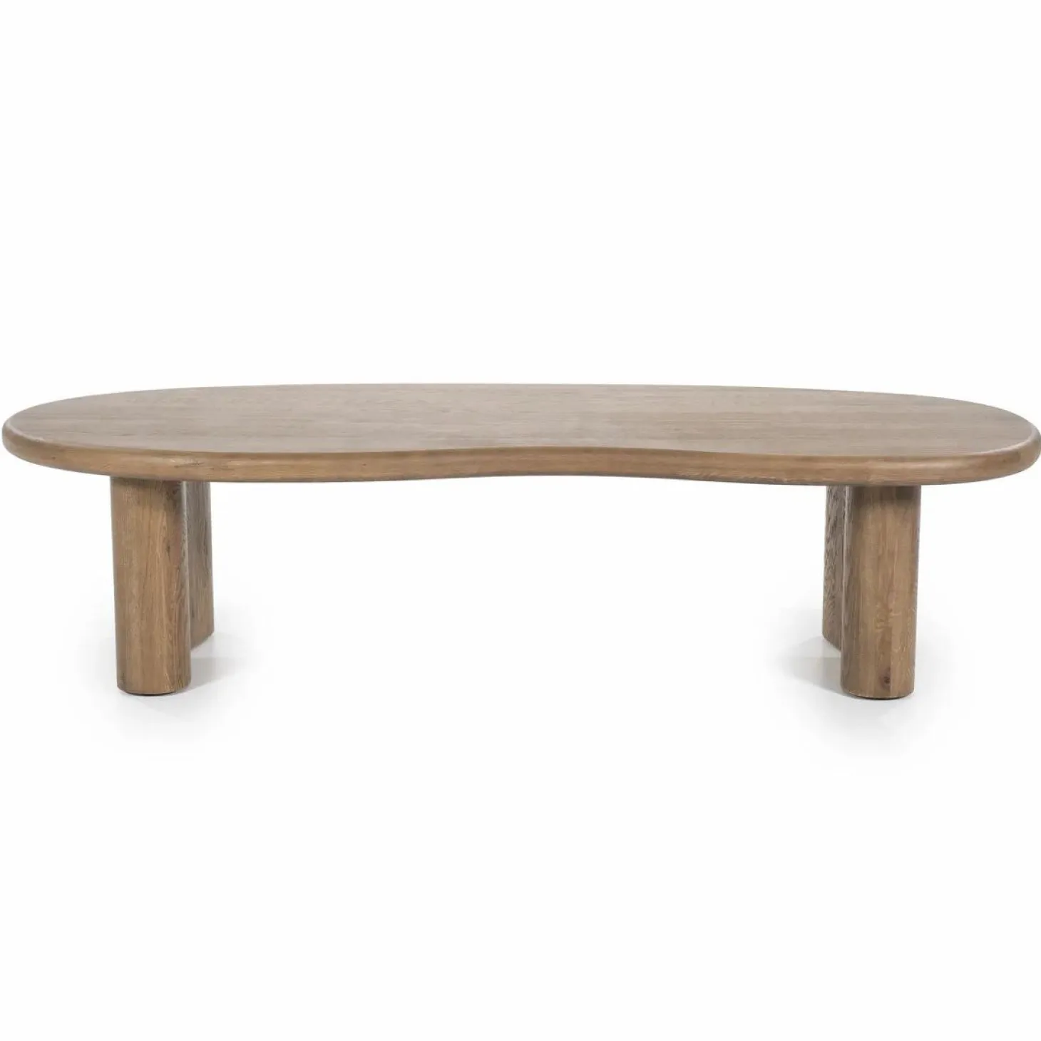 Organische Salontafel Josh - Bruin - Loft24.nl