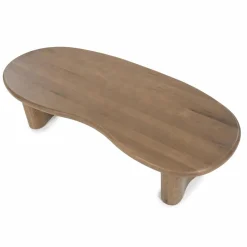 Organische Salontafel Josh - Bruin - Loft24.nl
