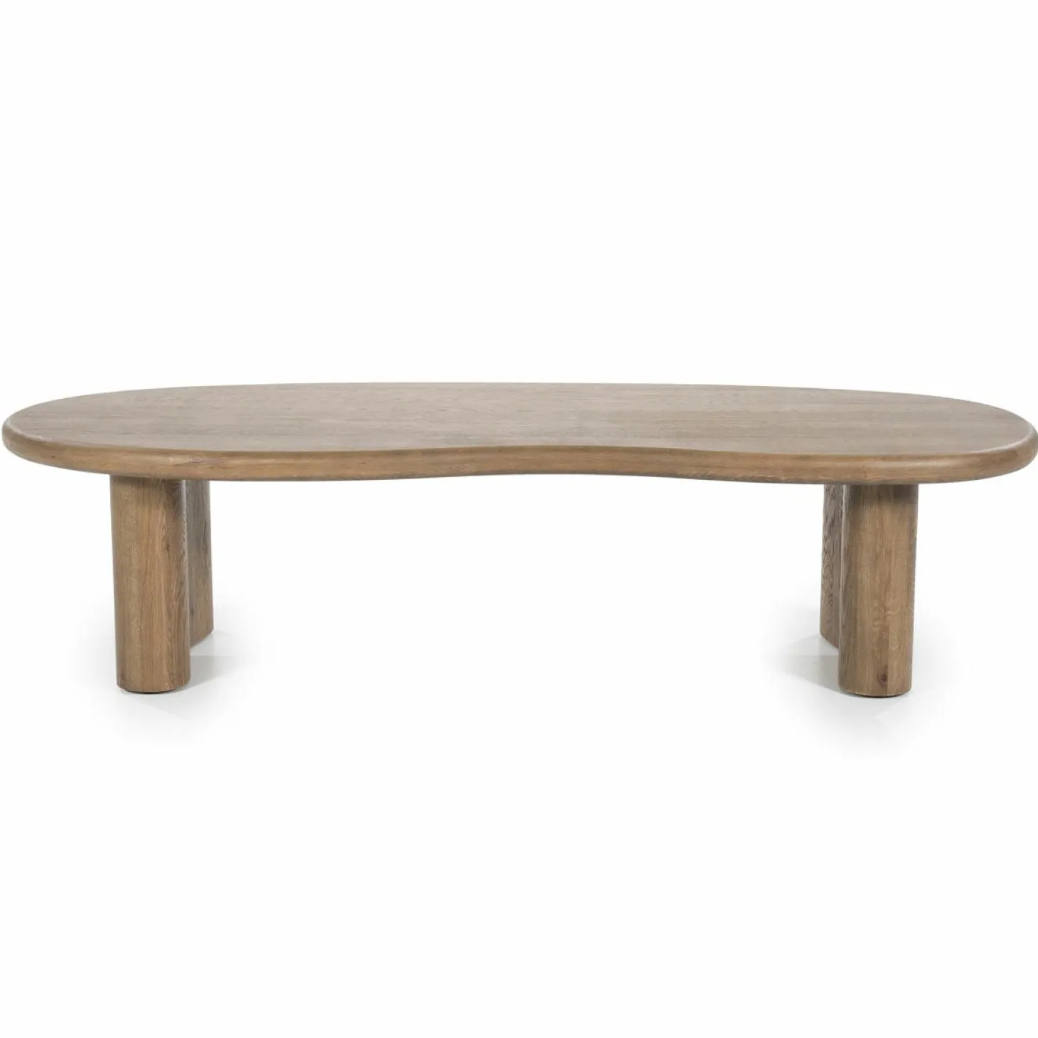 Organische Salontafel Josh - Bruin - Loft24.nl