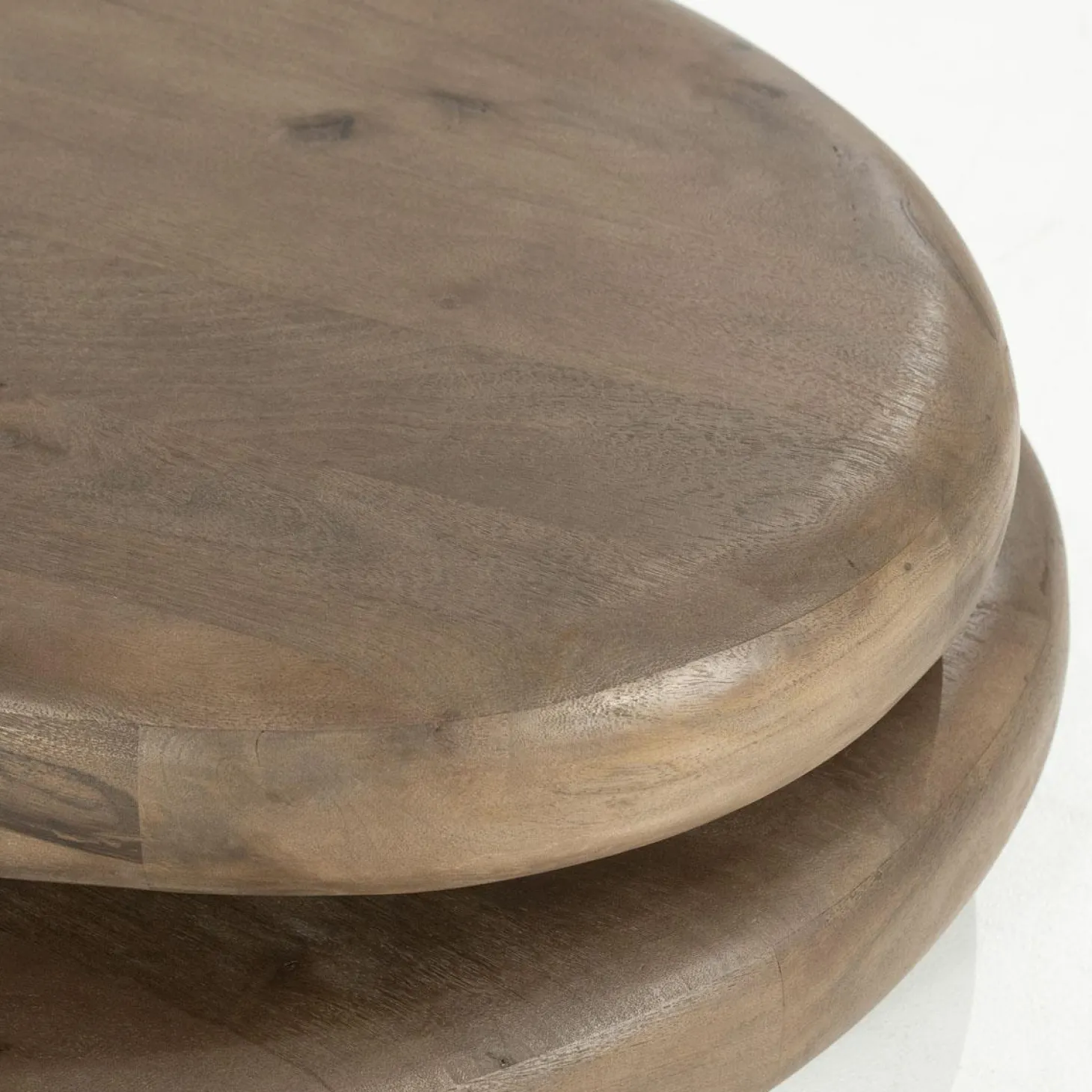 Organische Salontafel Kabo Mangohout - Bruin - Loft24.nl