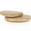Organische Salontafel Kabo Mangohout - Naturel - Loft24.nl