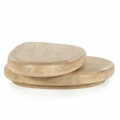 Organische Salontafel Kabo Mangohout - Naturel - Loft24.nl