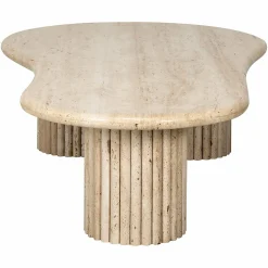 Organische Salontafel La Cantera travertin - Loft24.nl