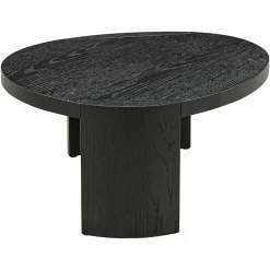 Organische Salontafel Navarino Set van 2 stuks - Zwart - Loft24.nl