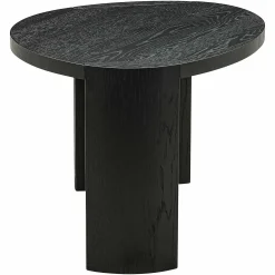 Organische Salontafel Navarino Set van 2 stuks - Zwart - Loft24.nl