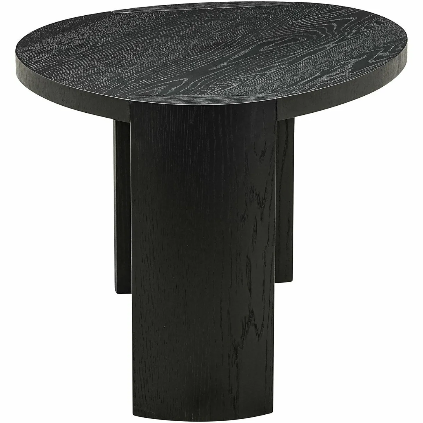 Organische Salontafel Navarino Set van 2 stuks - Zwart - Loft24.nl