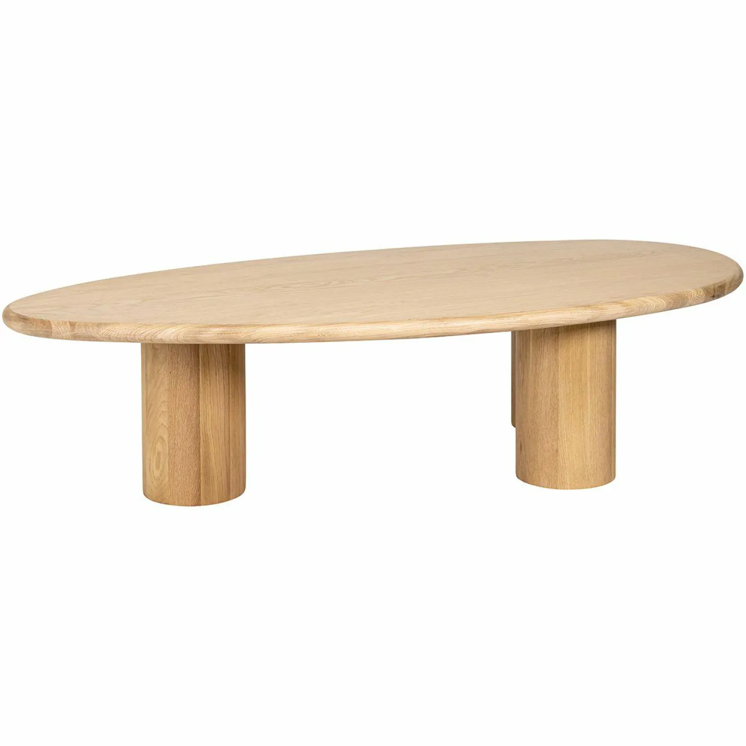 Organische Salontafel Oakley 160 x 80 cm - Naturel - Loft24.nl
