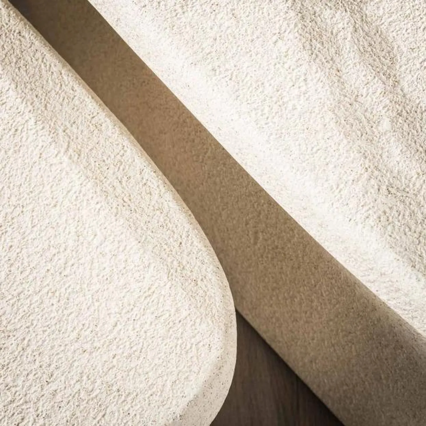 Organische Salontafel Stone Organic XL Set van 2 stuks - Wit - Loft24.nl