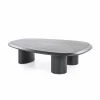 Organische Salontafel Walter Eikenhout Zwart - 106 x 88 cm - Loft24.nl