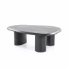 Organische Salontafel Walter Eikenhout Zwart - 96 x 78 cm - Loft24.nl