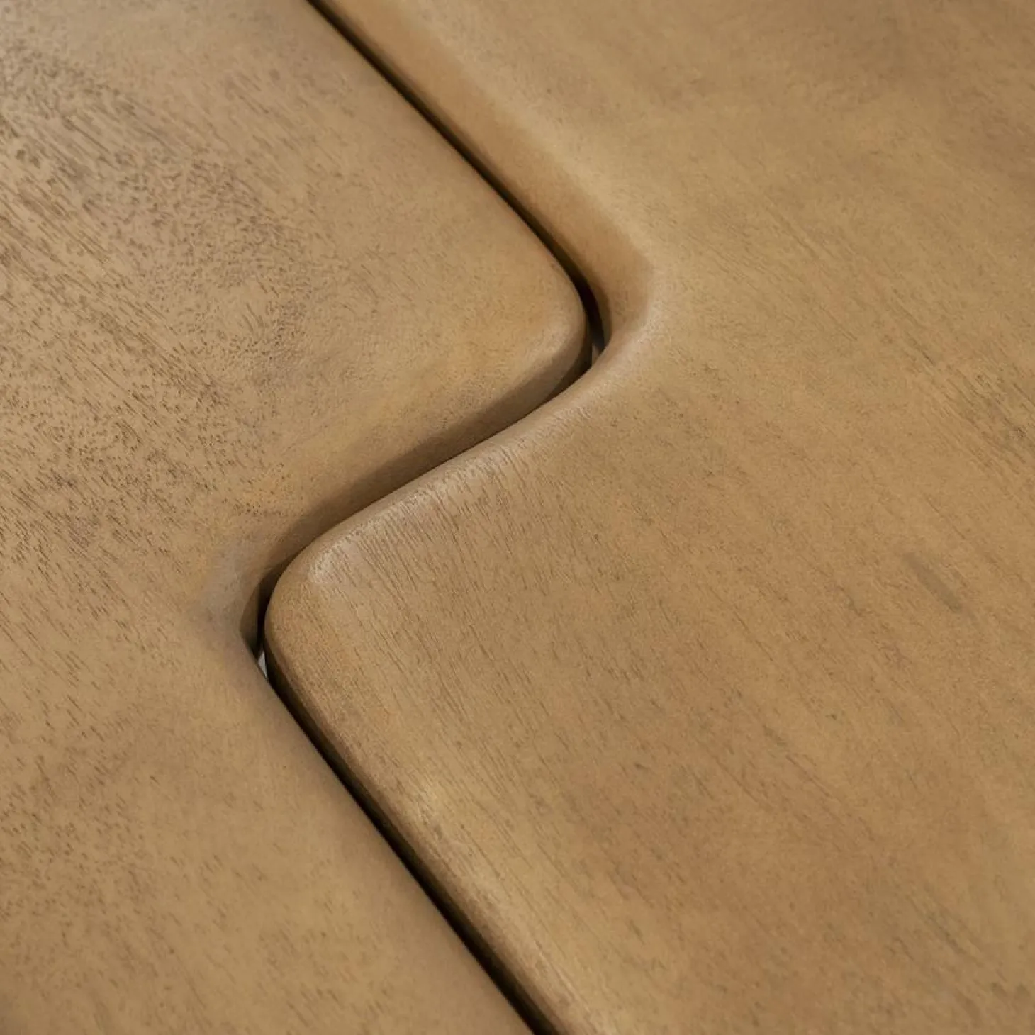 Organische Salontafel Yuo Mangohout - Naturel - Loft24.nl
