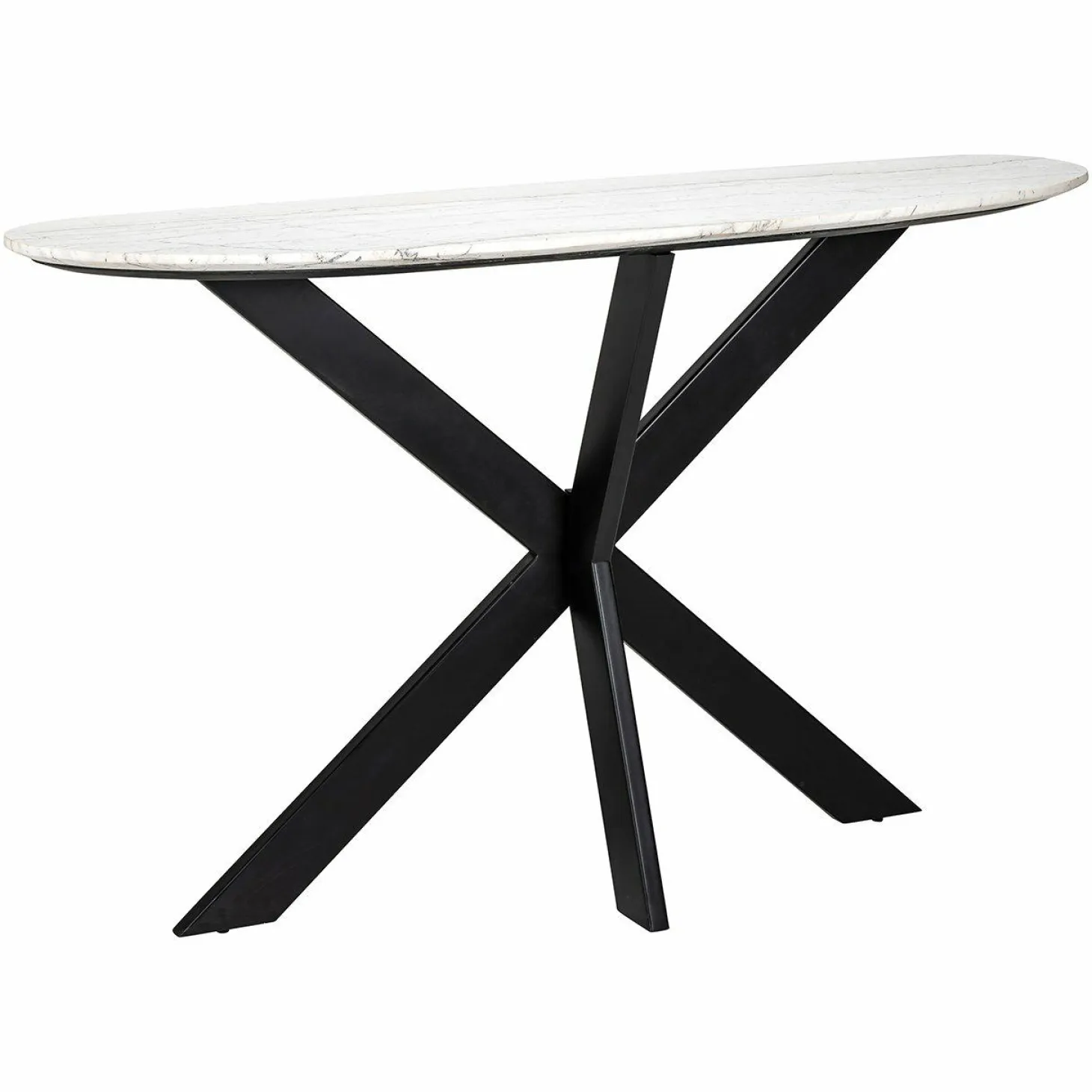 Organische Sidetable Tracadero Marmer - Wit - Loft24.nl