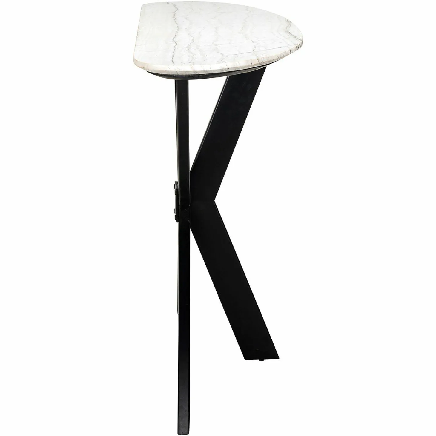 Organische Sidetable Tracadero Marmer - Wit - Loft24.nl
