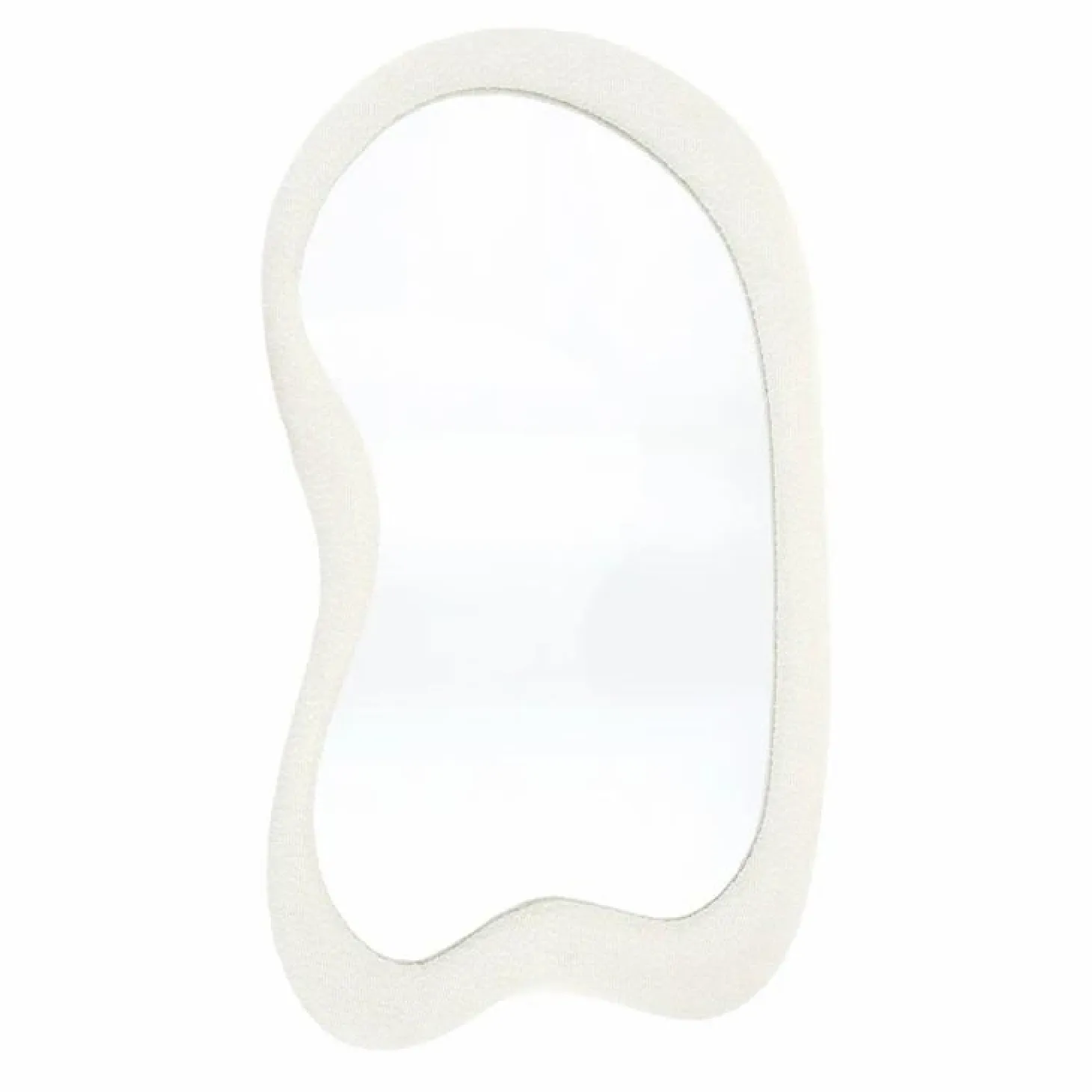 Organische Spiegel Evol Bouclé 100 x 58 cm - Loft24.nl