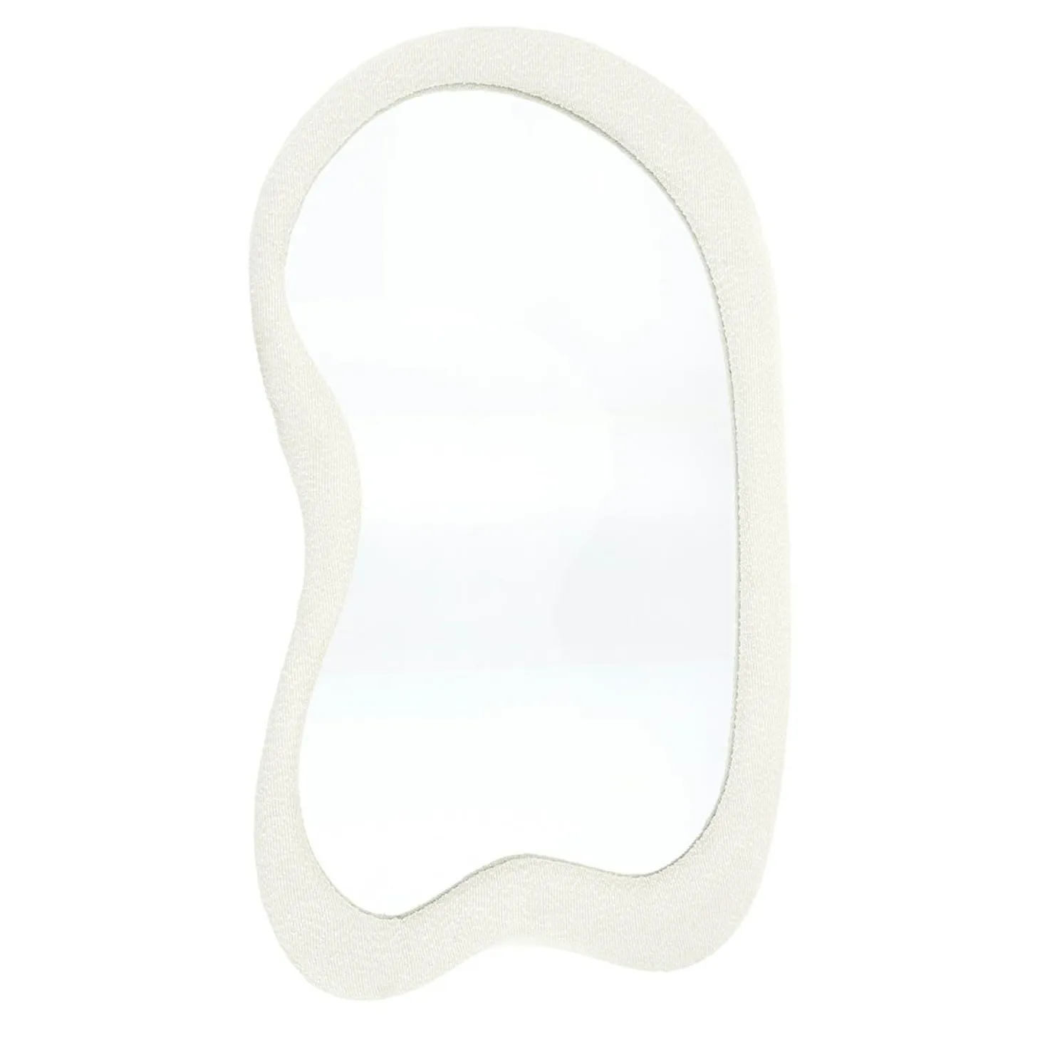 Organische Spiegel Evol Bouclé 100 x 58 cm - Loft24.nl