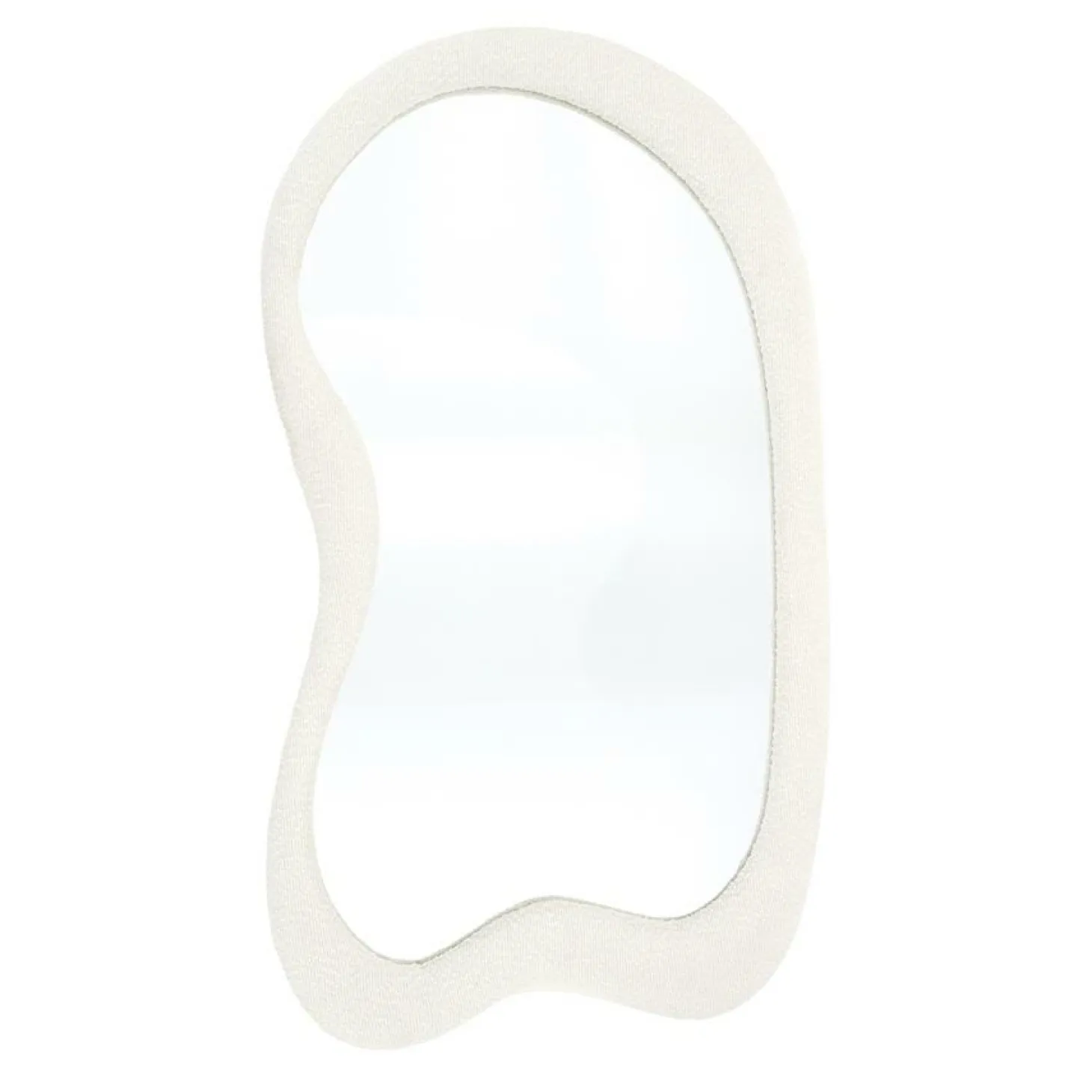 Organische Spiegel Evol Bouclé 100 x 58 cm - Loft24.nl