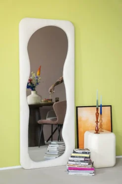 Organische Vloerspiegel Evol Bouclé 180 x 72 cm - Loft24.nl