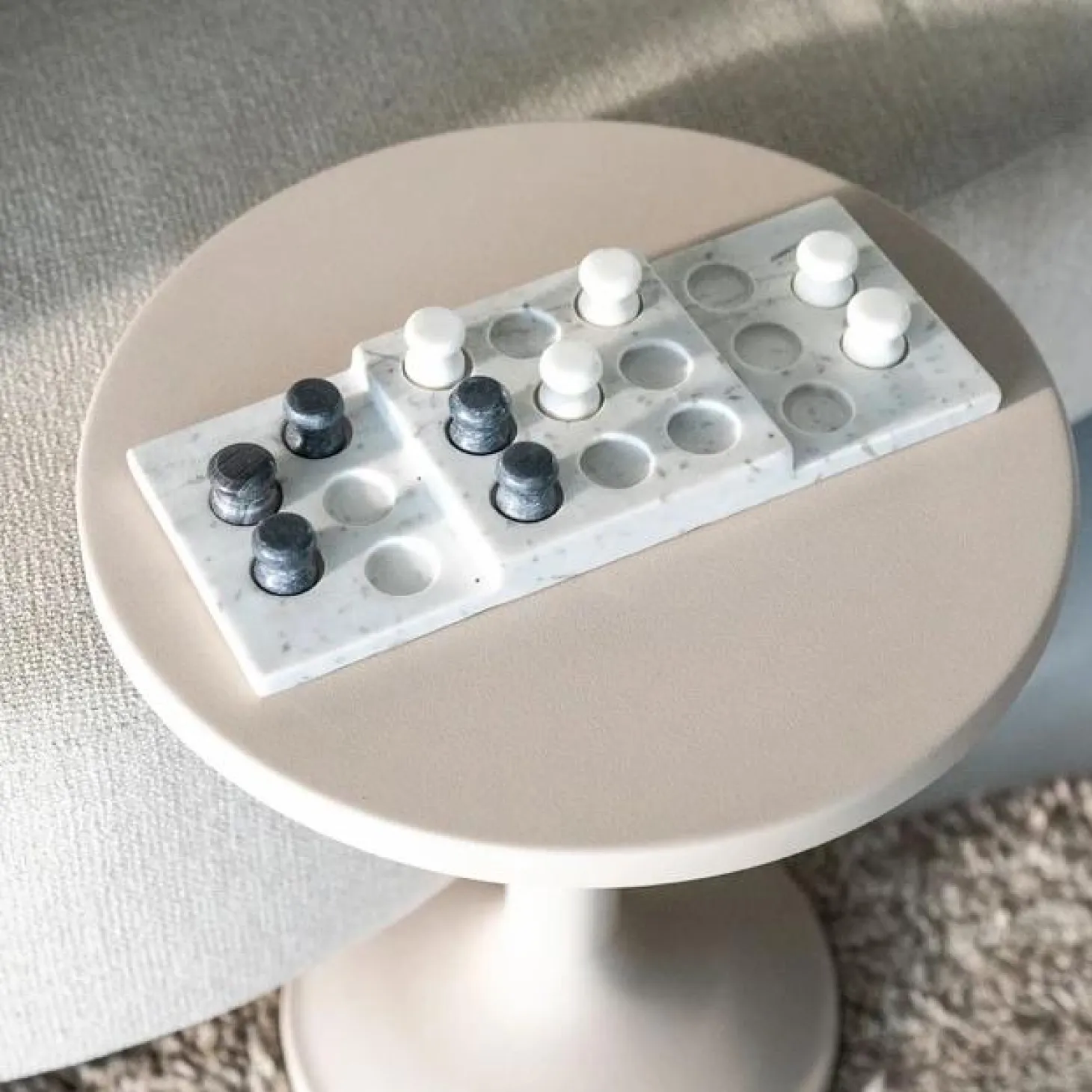 Ornament Tic Tac Toe Marmer - Loft24.nl