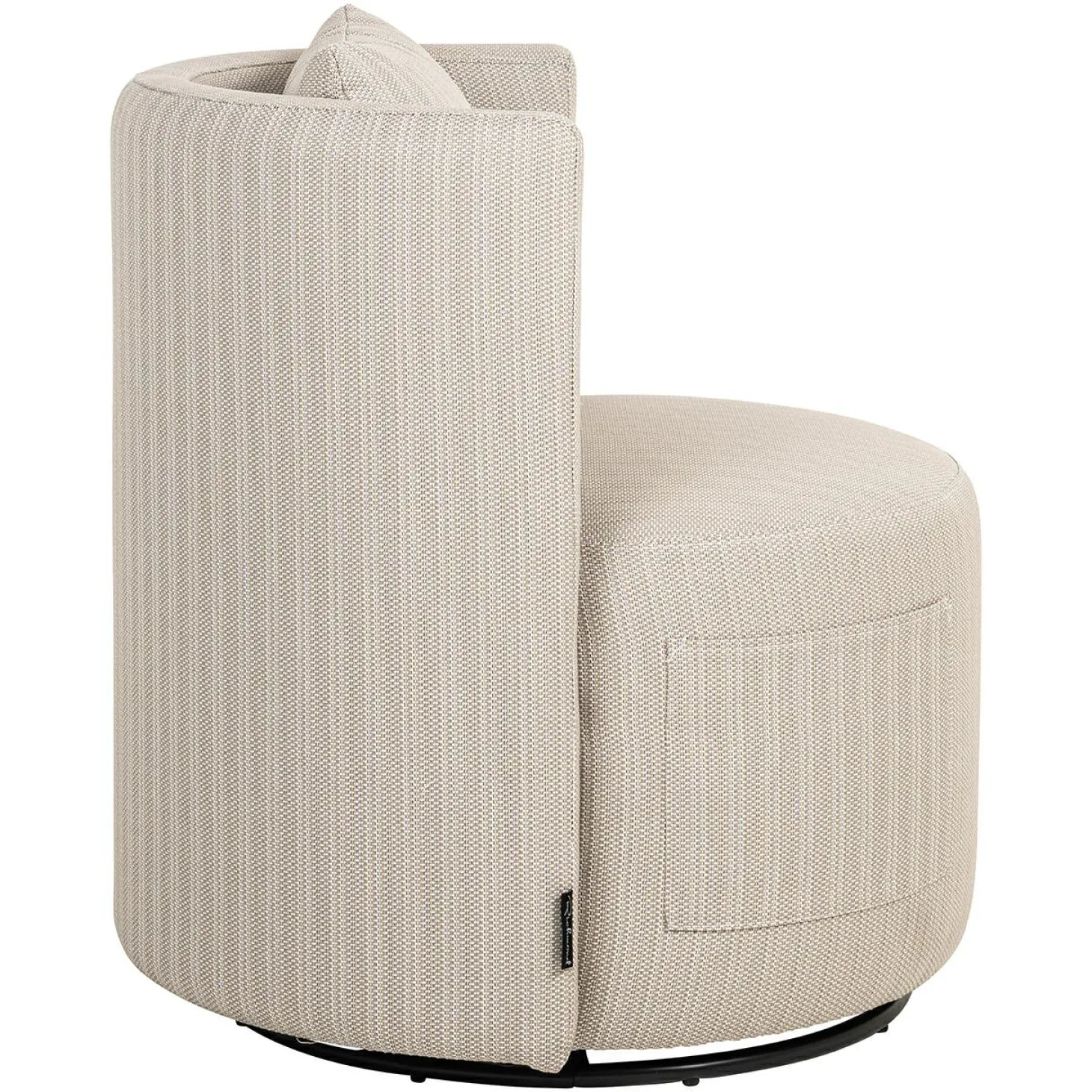 Outdoor Draaibare Eetkamerstoel Marlin kleur Beige - Loft24.nl