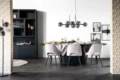 Ovale Eettafel Aron Mangohout Bruin - 200cm - Loft24.nl