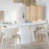 Ovale Eettafel Elin 250 x 110 cm - Wit - Loft24.nl