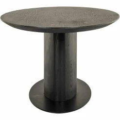 Ovale Eettafel Gordon Eiken 240 x 110 cm - Dark Coffee - Loft24.nl
