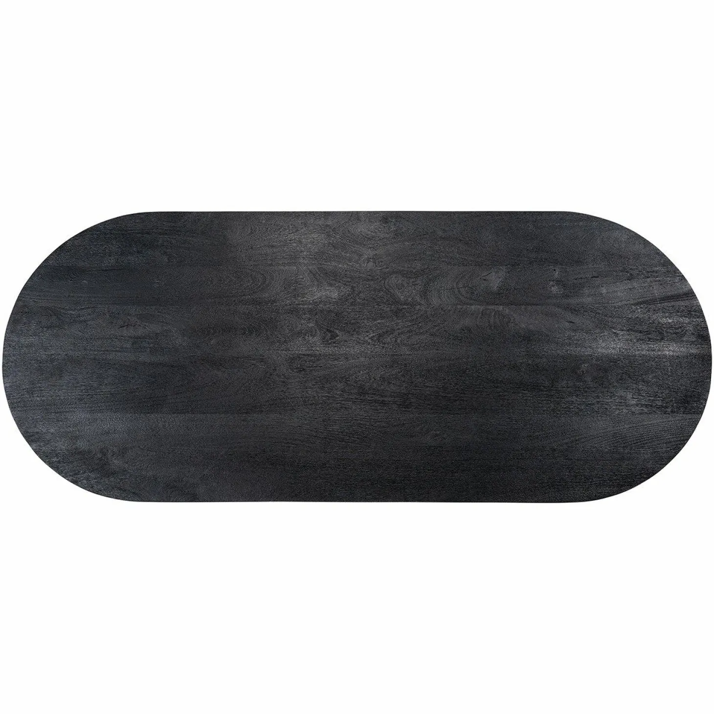 Ovale Eettafel Hudson 235 x 100 cm - Mangohout - Loft24.nl