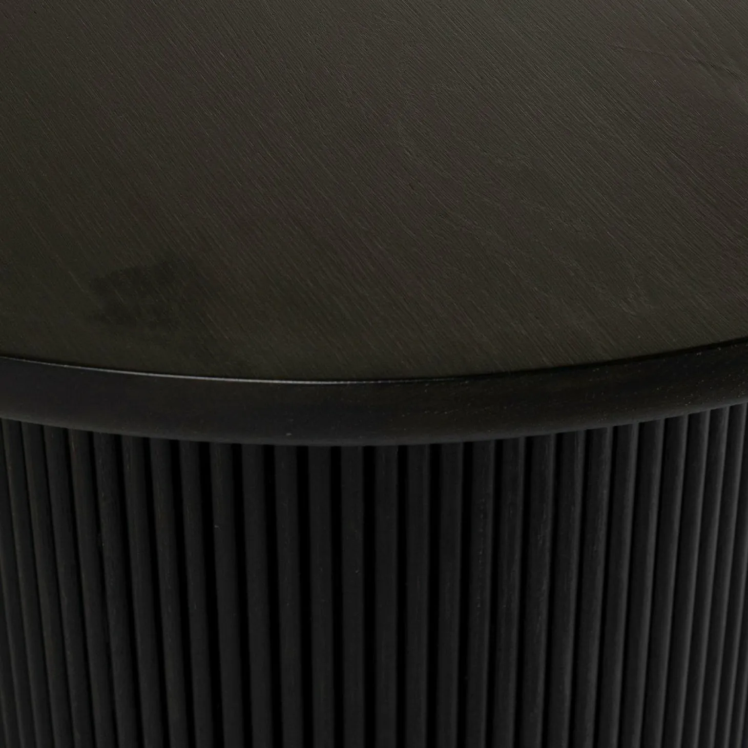 Ovale Eettafel Kingston Eiken 240 x 100 cm - Dark Coffee - Loft24.nl