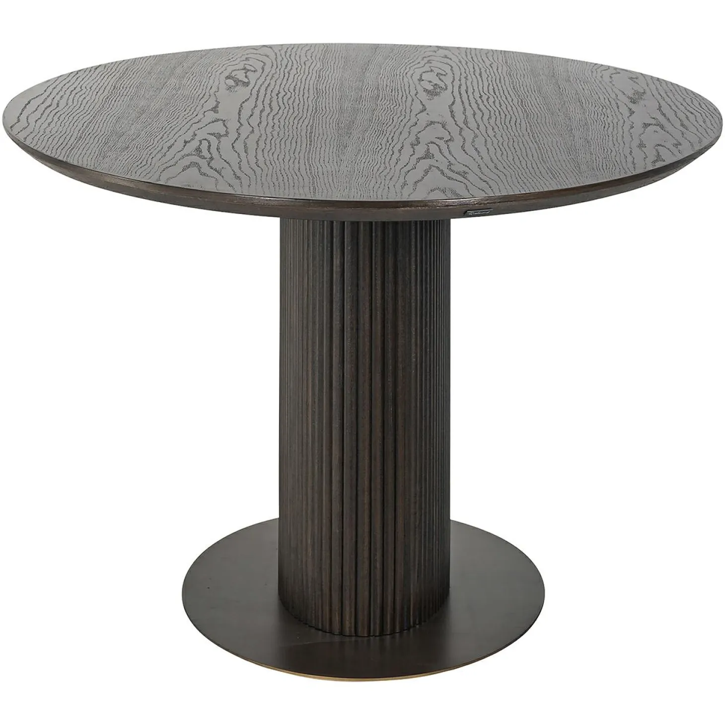 Ovale Eettafel Luxor 300 x 120 cm - Bruin - Loft24.nl