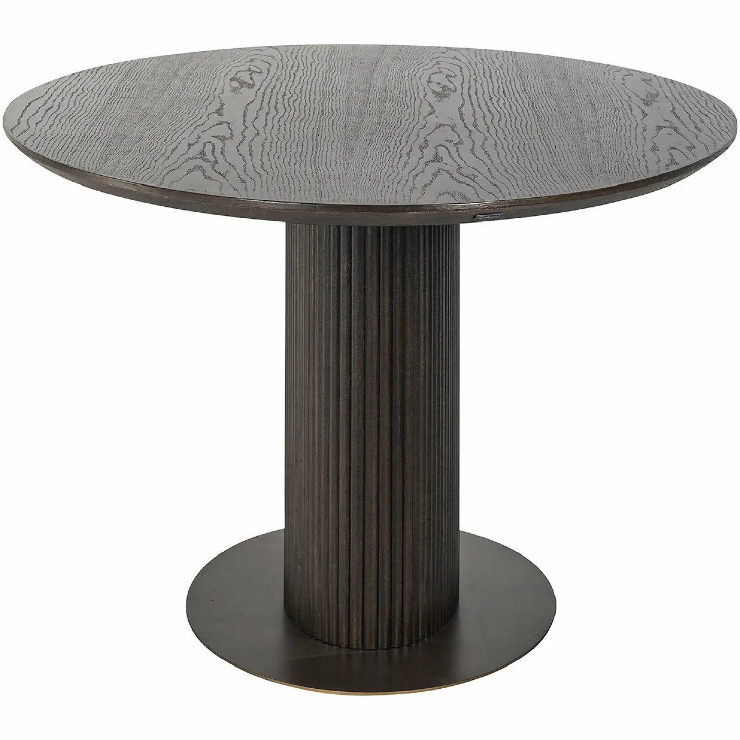 Ovale Eettafel Luxor 235 x 110 cm - Bruin - Loft24.nl