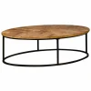 Ovale Salontafel Viola 135 x 75 cm - Naturel - Loft24.nl