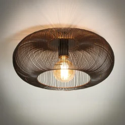 Plafondlamp Copper Twist Ø43cm - Loft24.nl