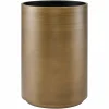 Plantenbak Dira 50cm (Geborsteld Goud) - Loft24.nl
