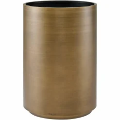 Plantenbak Dira 50cm (Geborsteld Goud) - Loft24.nl