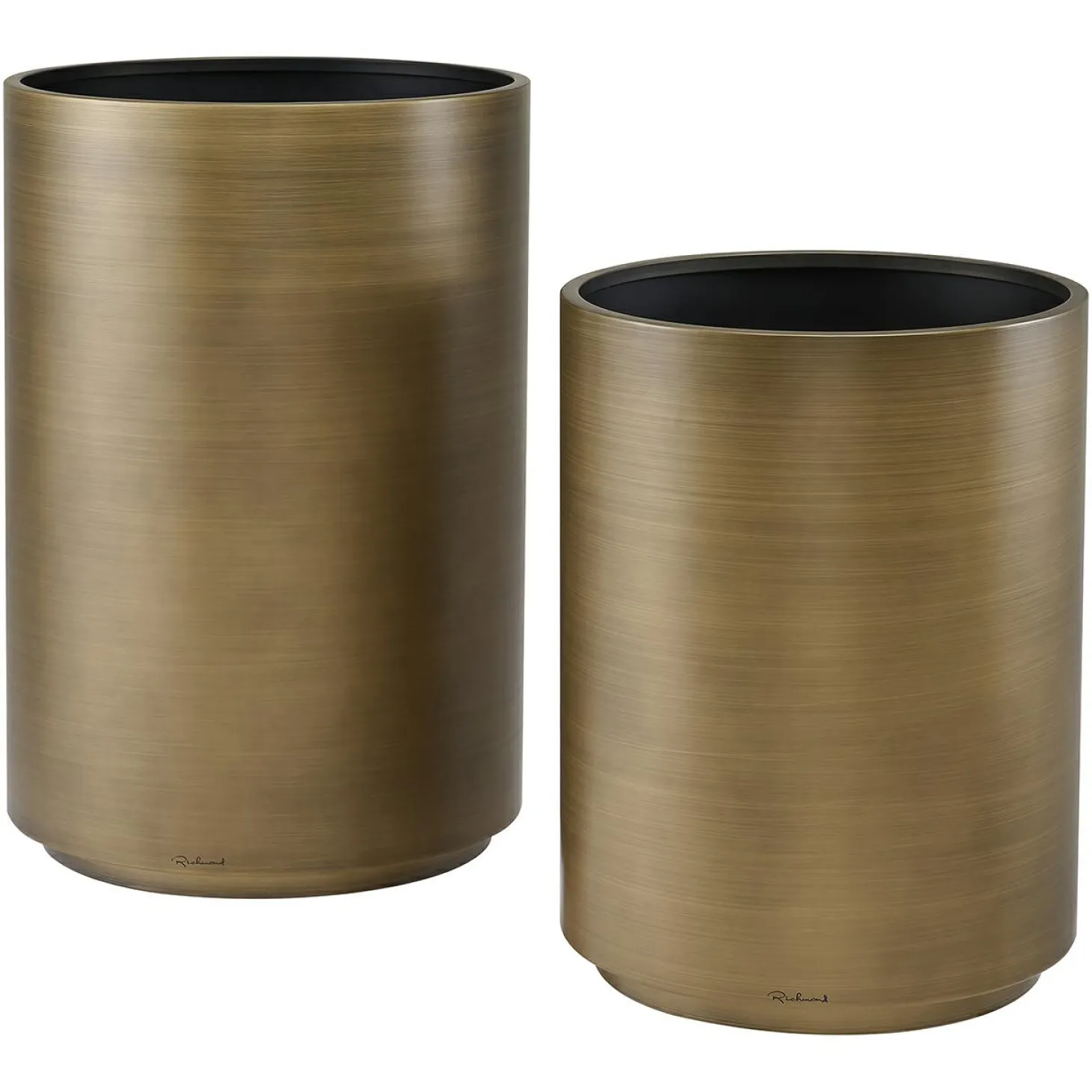 Plantenbak Dira 45cm (Geborsteld Goud) - Loft24.nl