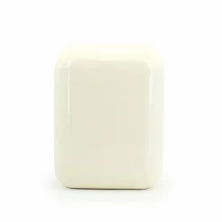 Poef/ Bijzettafel Dixon 34 x 34 cm - Beige - Loft24.nl