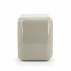 Poef/ Bijzettafel Dixon 34 x 34 cm - Taupe - Loft24.nl